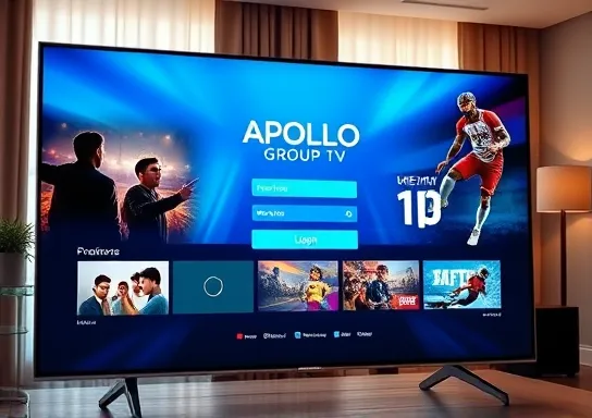 Apollo Group TV login